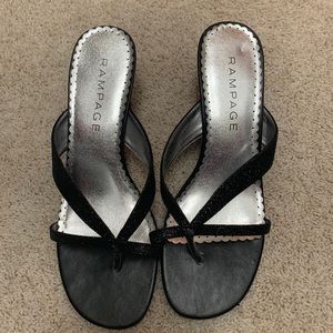 Rampage sandal heels size 9